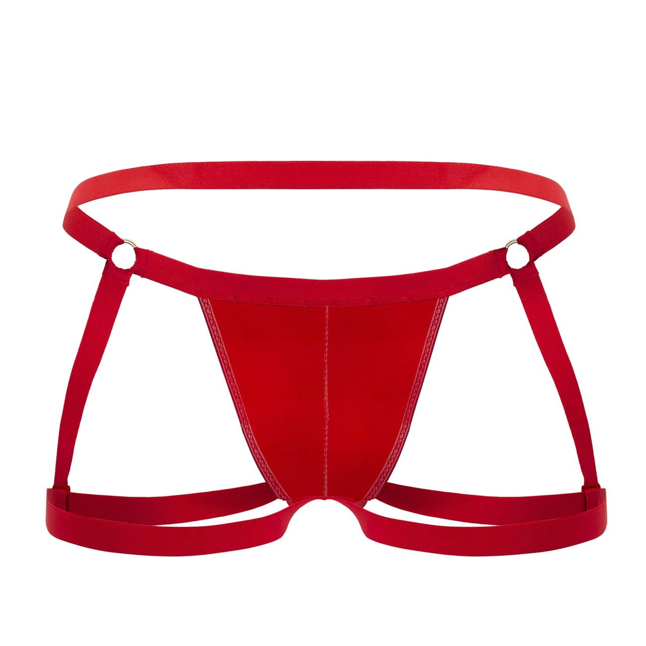 CandyMan 99749 Garter Jockstrap Red