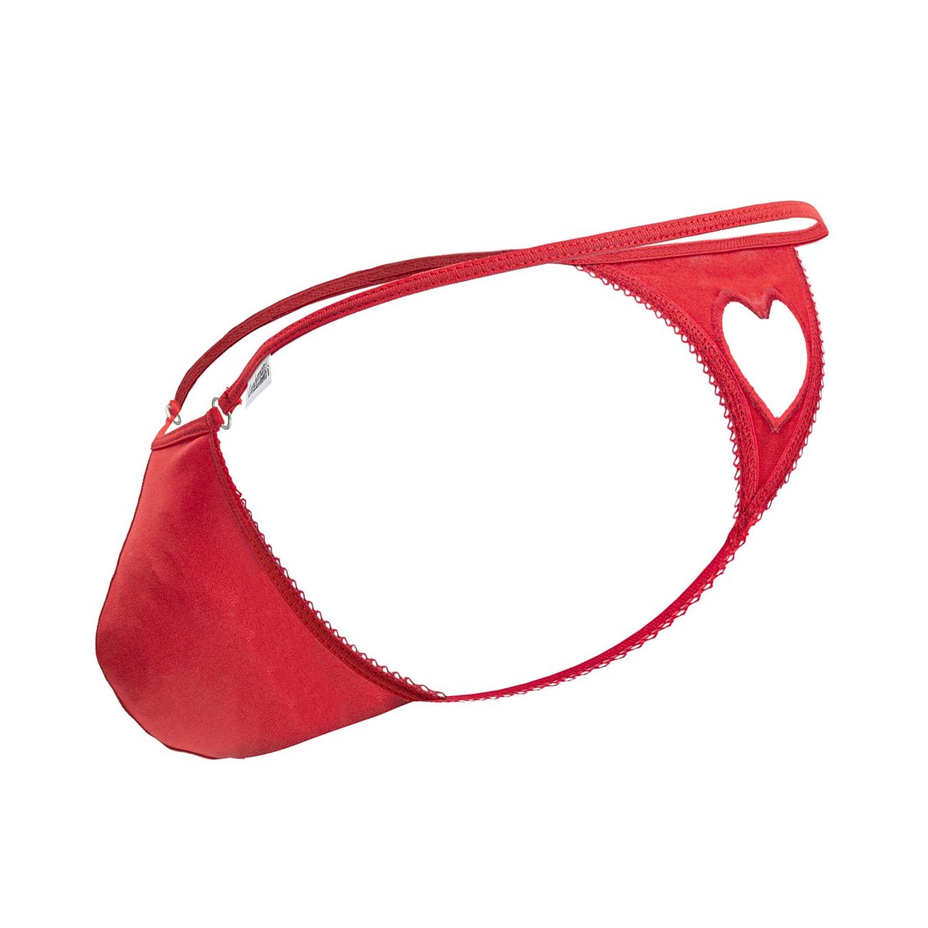 CandyMan 99789 Heart Thongs Red