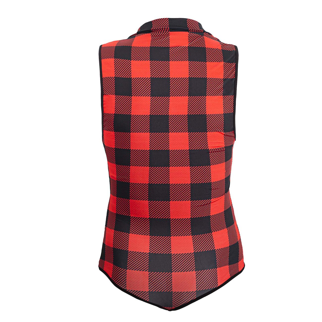 CandyMan 99800 Lumberjack Bodysuit Red