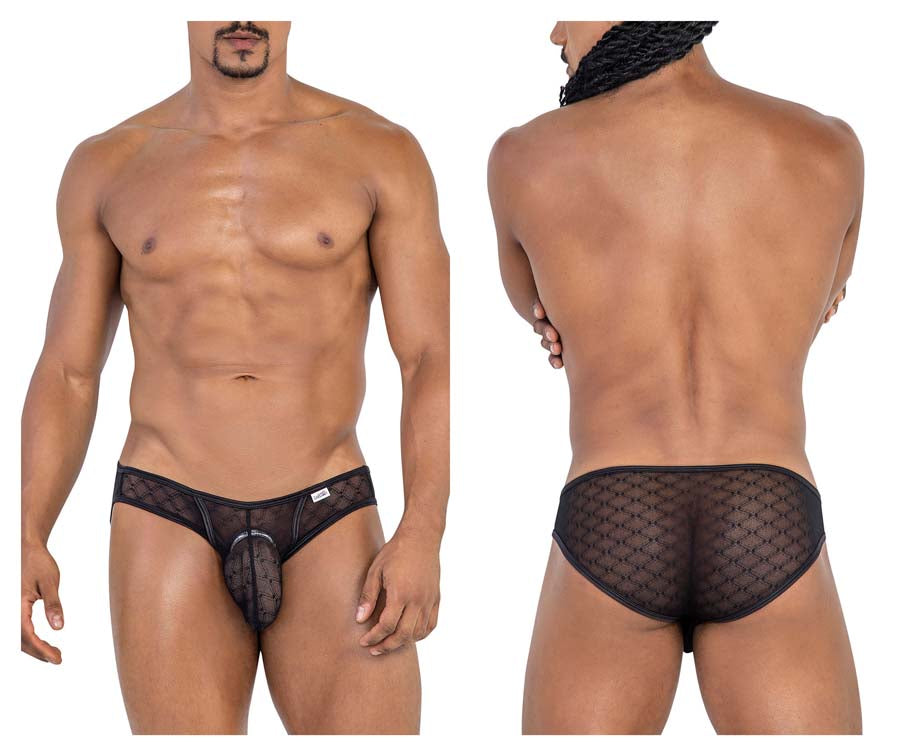 CandyMan 99812 Mesh Briefs Black