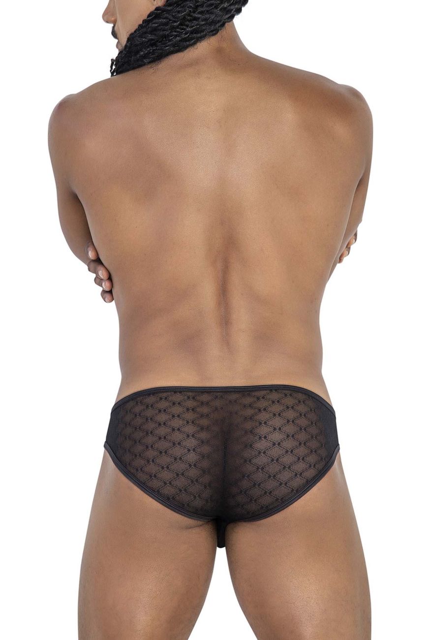 CandyMan 99812 Mesh Briefs Black