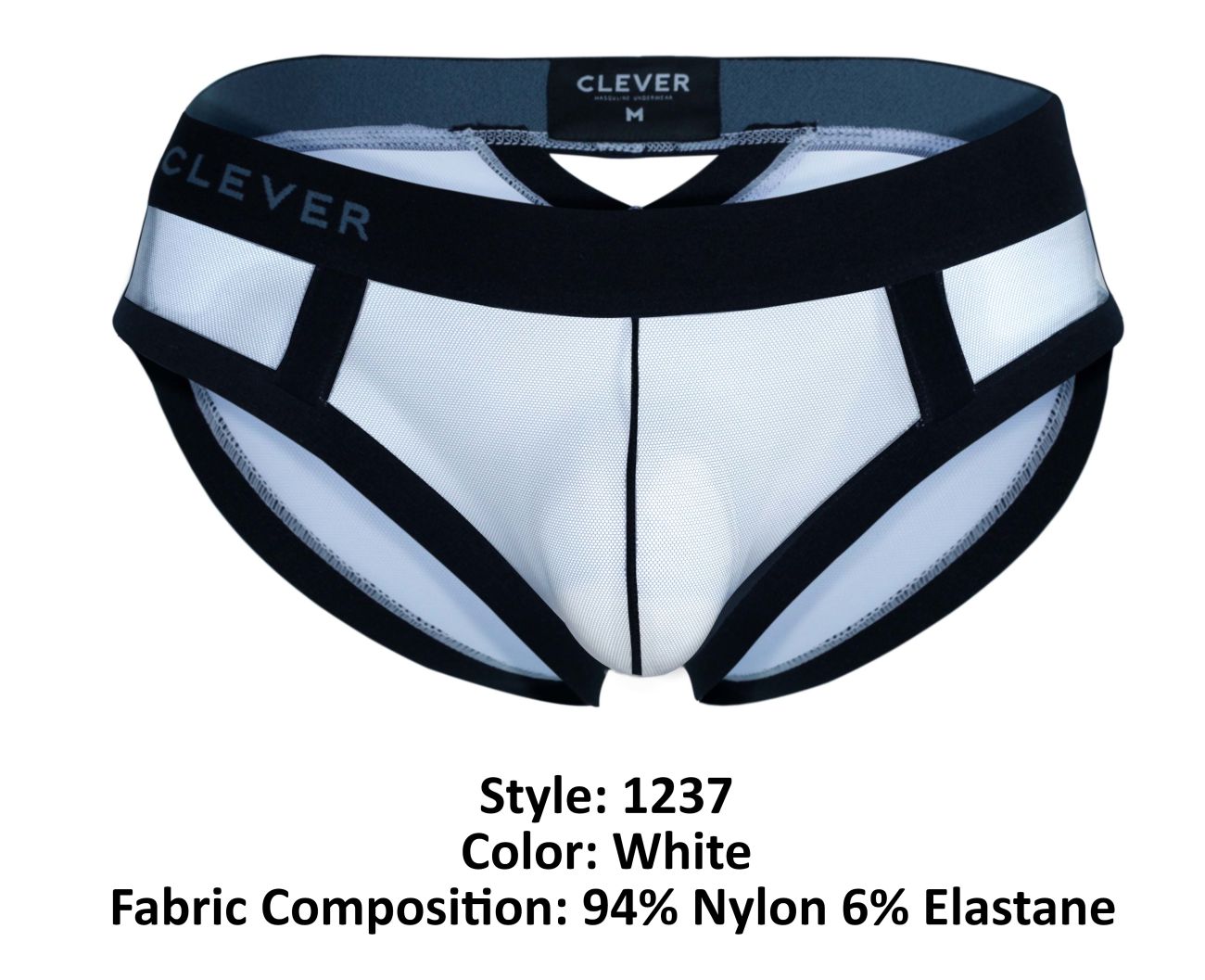 Clever 1237 Cult Briefs White