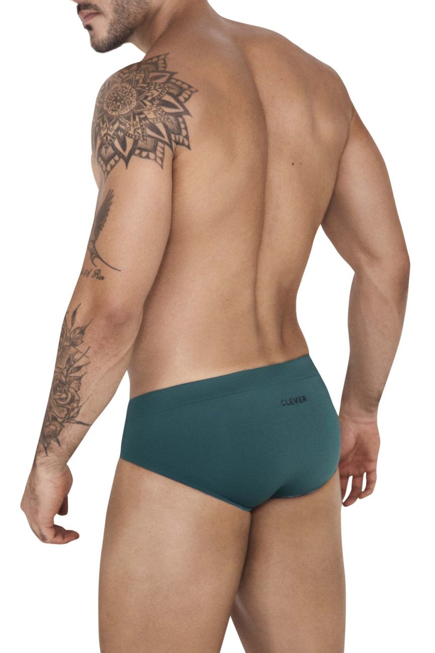 Clever 1514 Acqua Swim Briefs Green