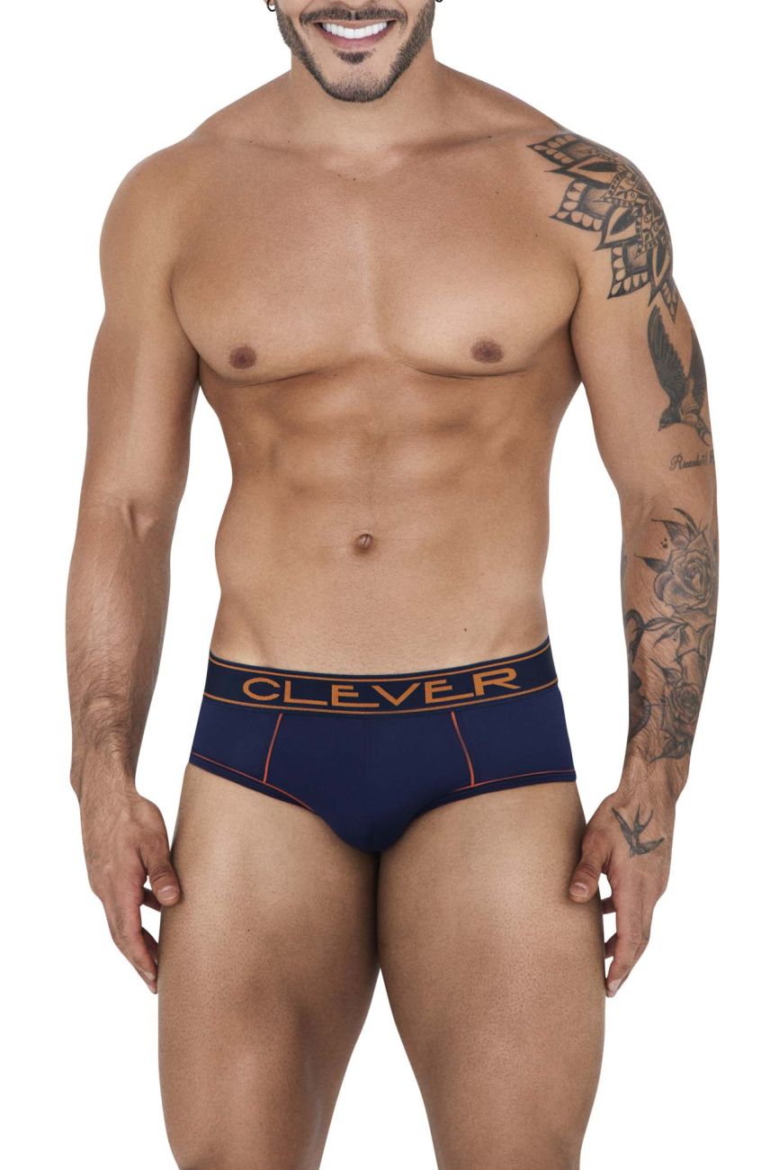 Clever 1527 Strait Briefs Dark Blue