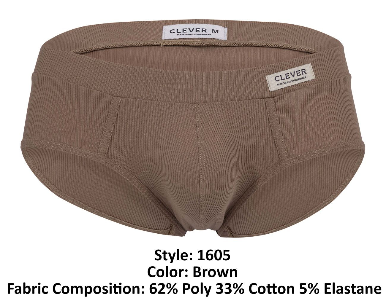 Clever 1605 Spirit Briefs Brown