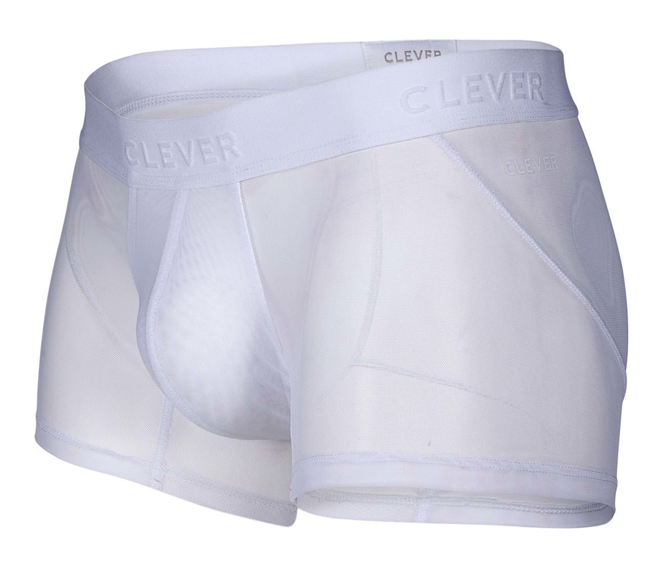 Clever 1625 Yin Yang Trunks White