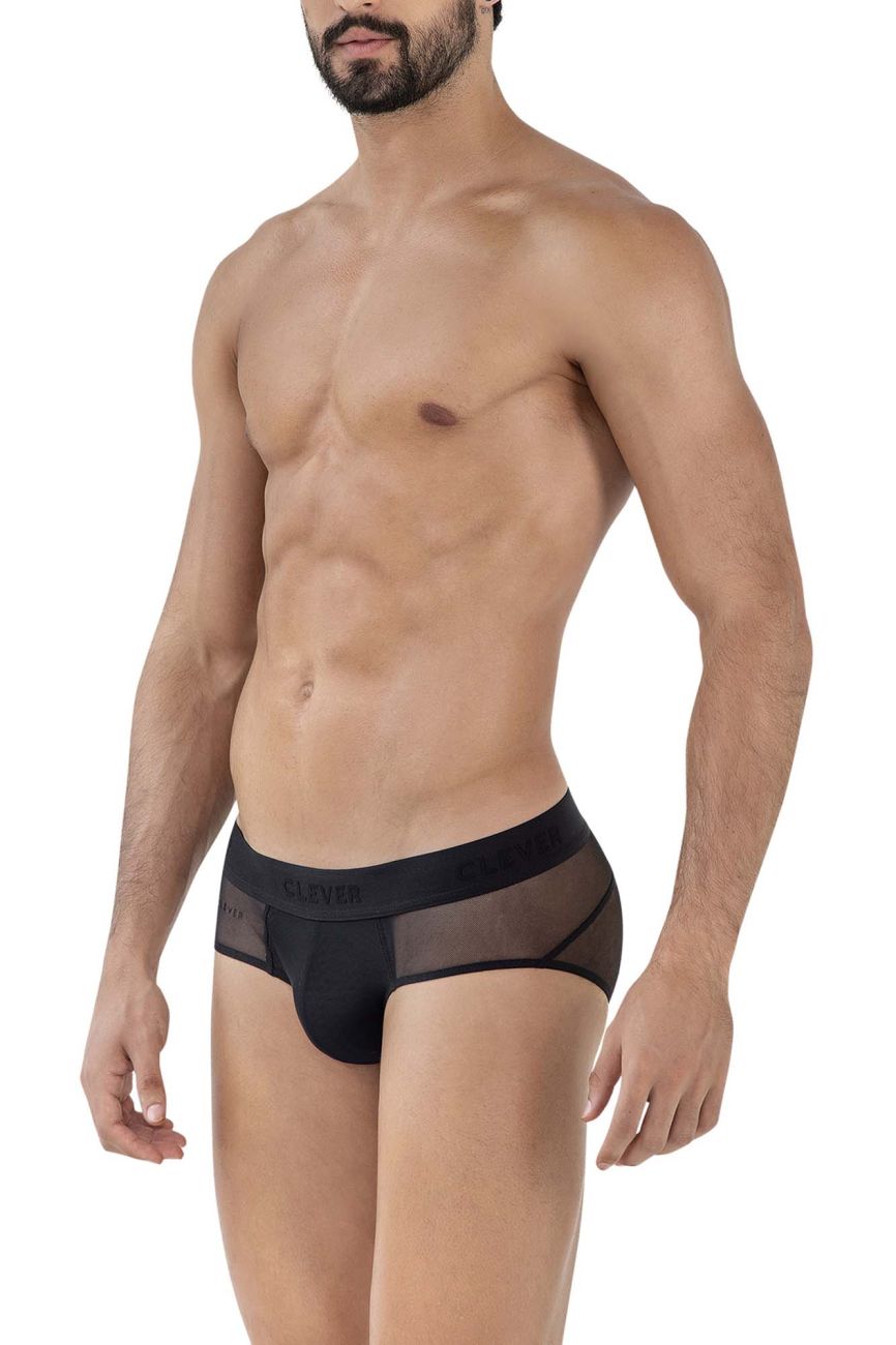 Clever 1626 Yin Yang Briefs Black