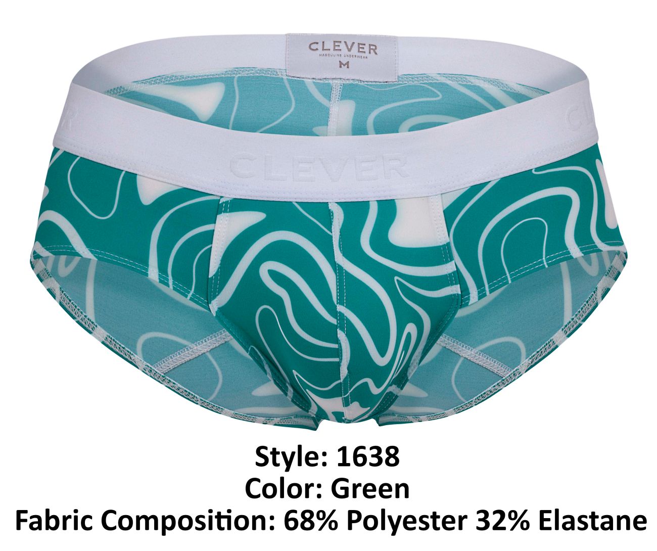 Clever 1638 Dynamic Briefs Geen