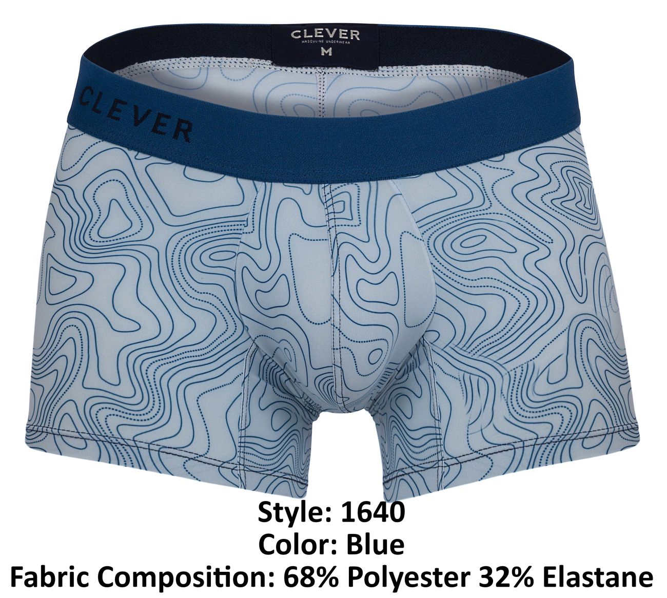 Clever 1640 Emphatic Trunks Blue