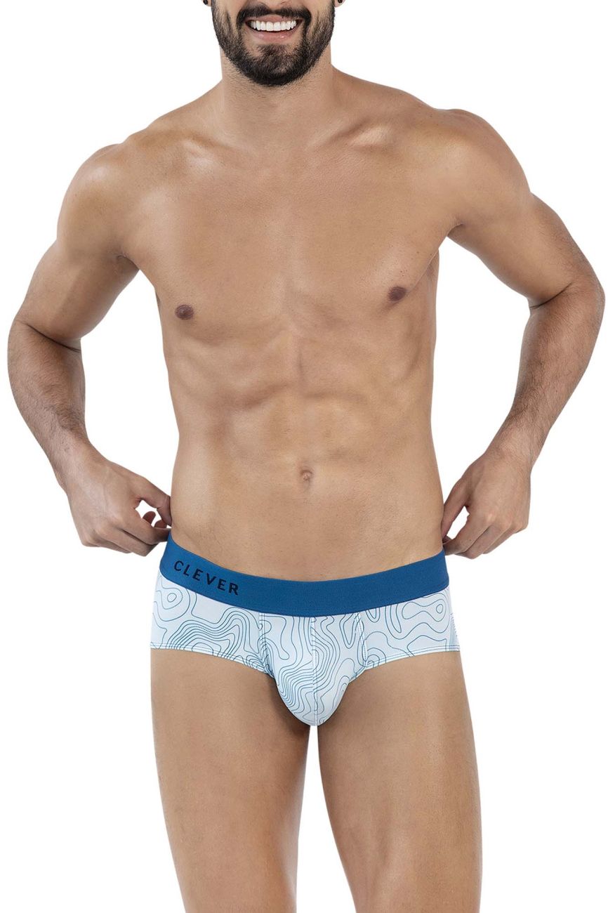 Clever 1641 Emphatic Briefs Blue