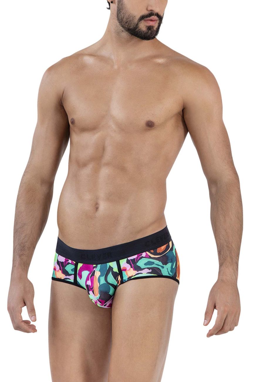 Clever 1643 Absolute Briefs Black Multi