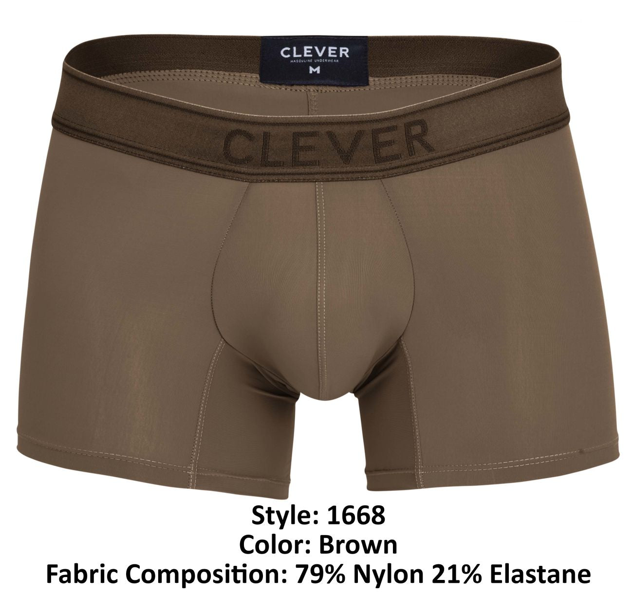 Clever 1668 Britanica Trunks Brown