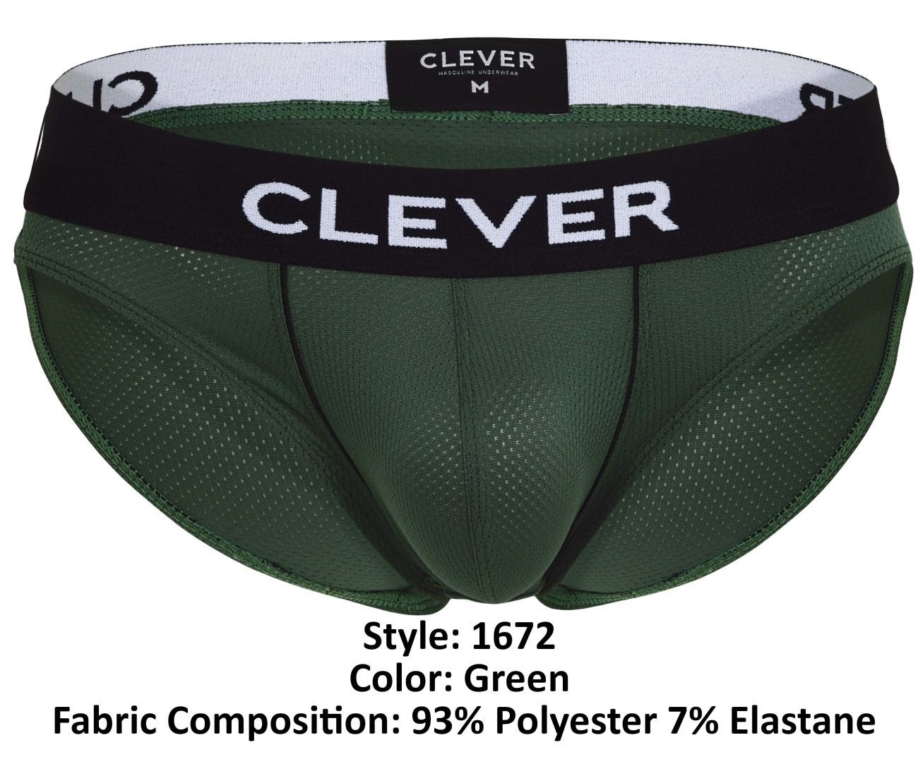 Clever 1672 Kalipso Briefs Green