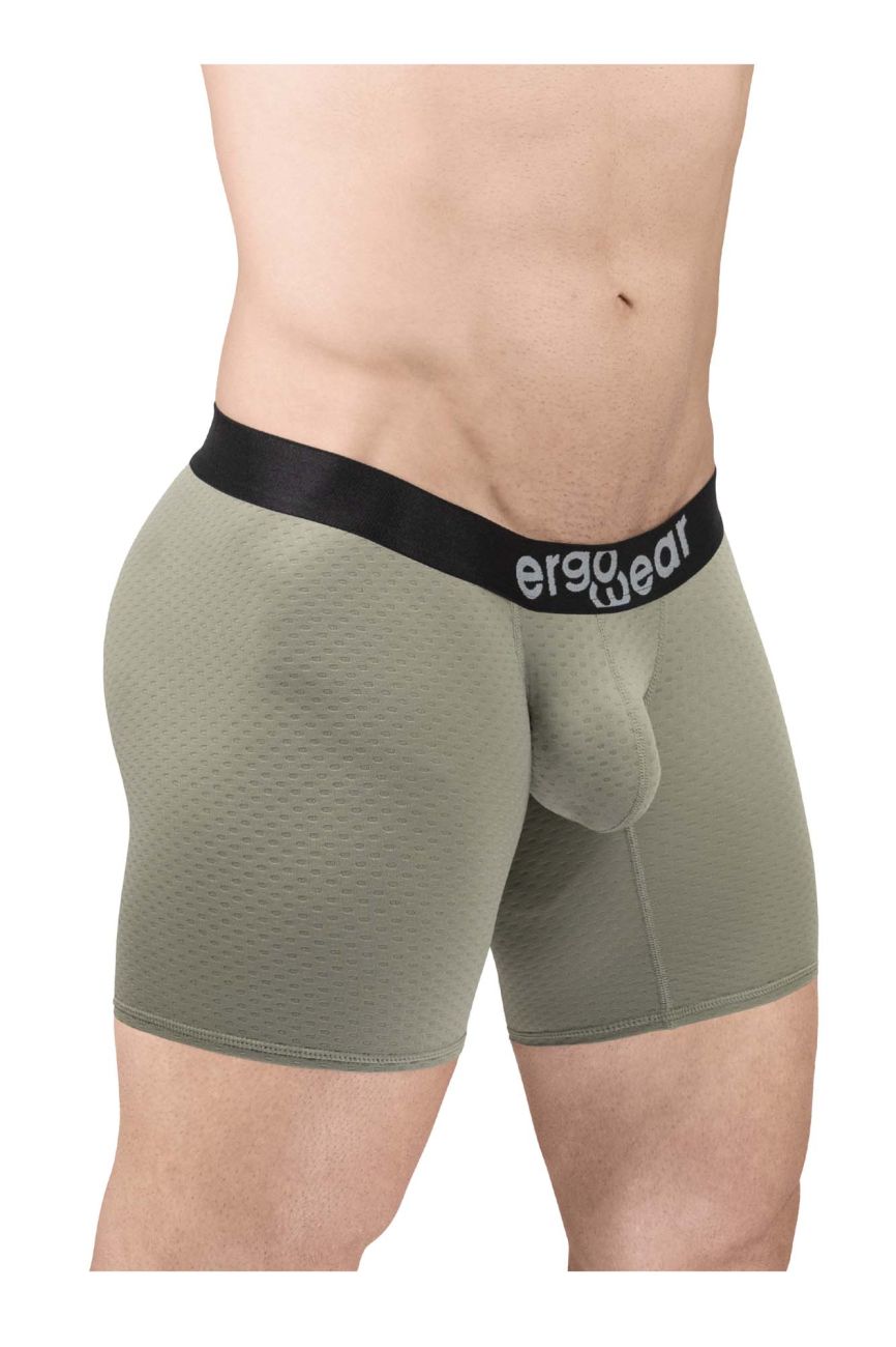 ErgoWear EW1680 MAX FLOW Boxer Briefs Smoke Green