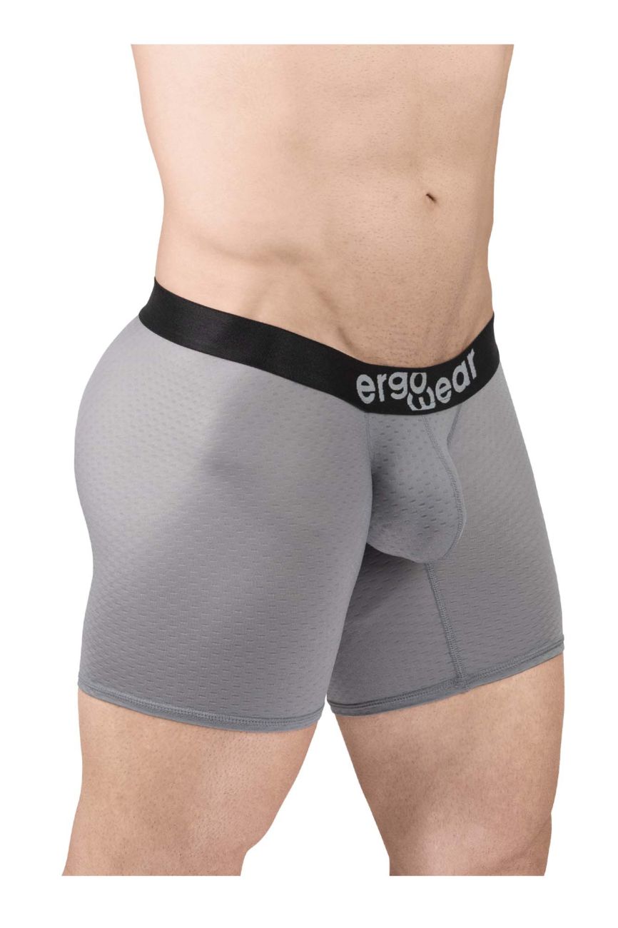 ErgoWear EW1685 MAX FLOW Boxer Briefs Gray