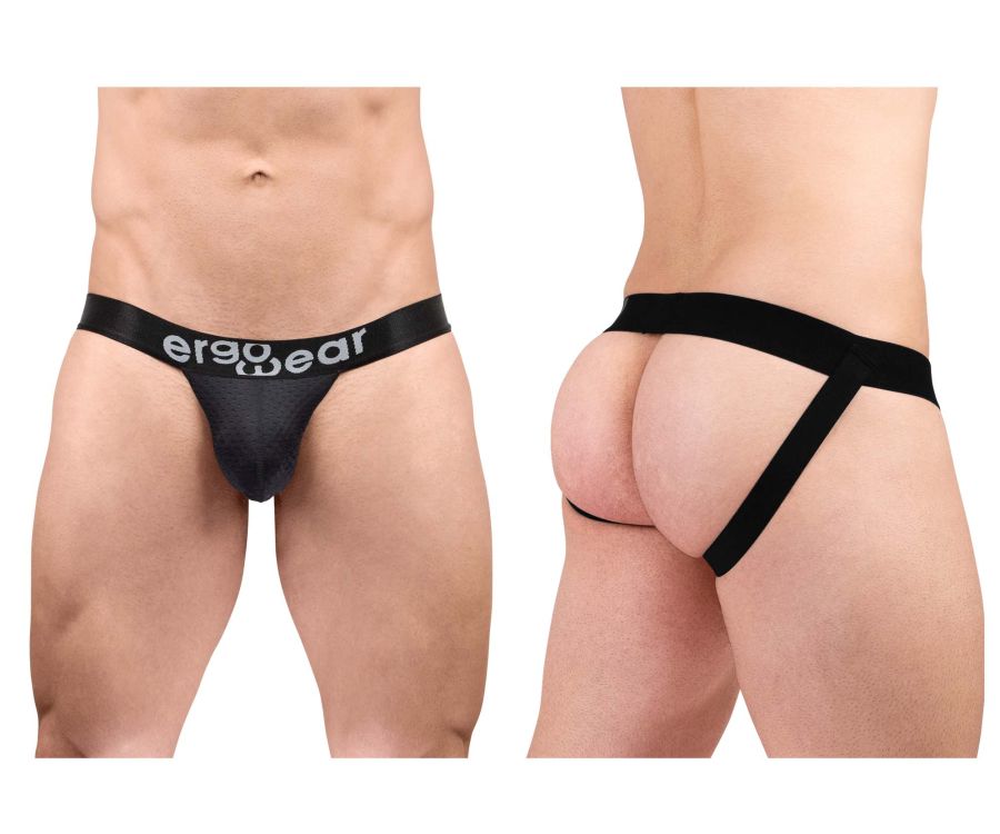 ErgoWear EW1686 MAX FLOW Jockstrap Black