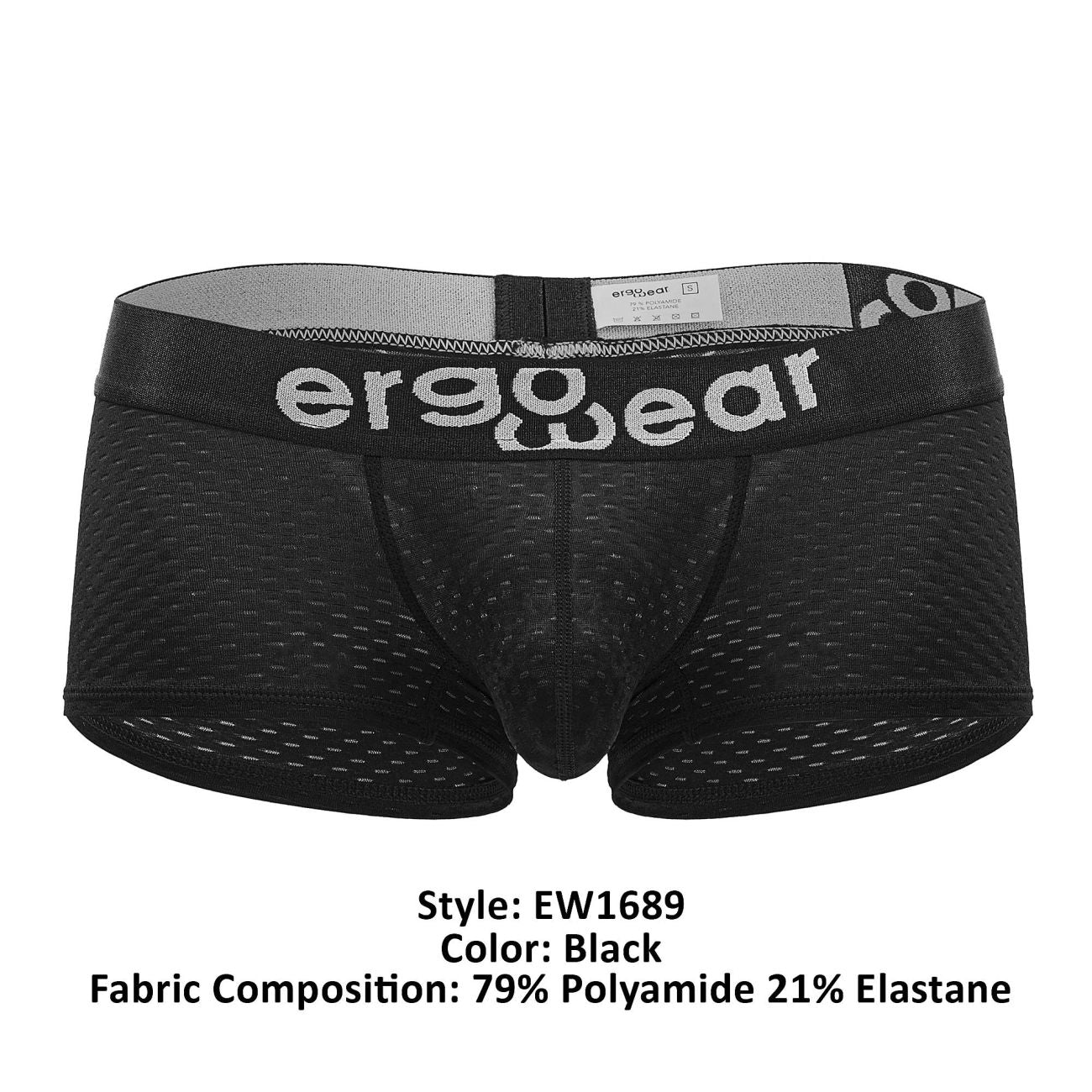 ErgoWear EW1689 MAX FLOW Trunks Black