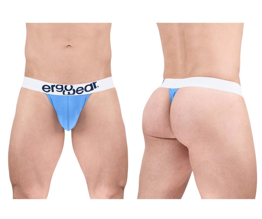 ErgoWear EW1711 MAX COTTON Thongs Light Blue