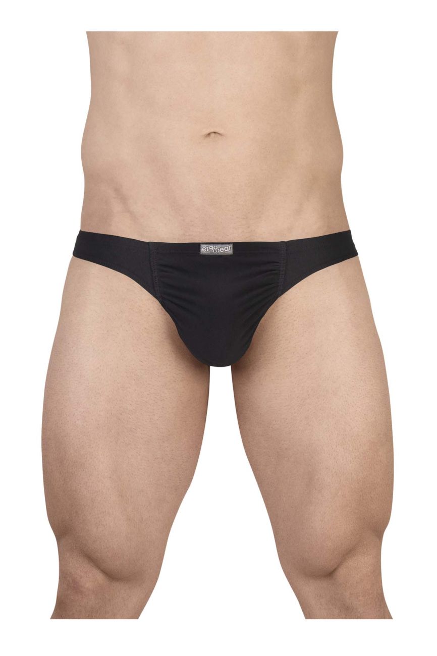 ErgoWear EW1726 FEEL GR8 Cotton Thongs Black