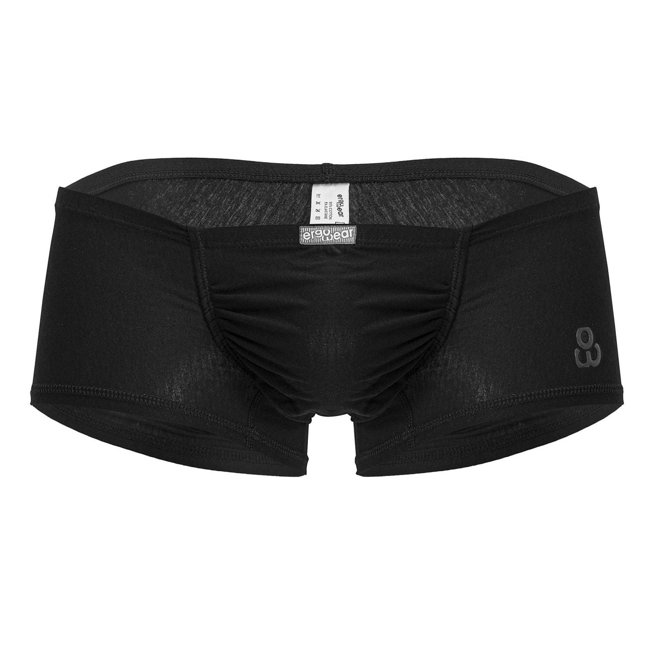 ErgoWear EW1728 FEEL GR8 Cotton Trunks Black