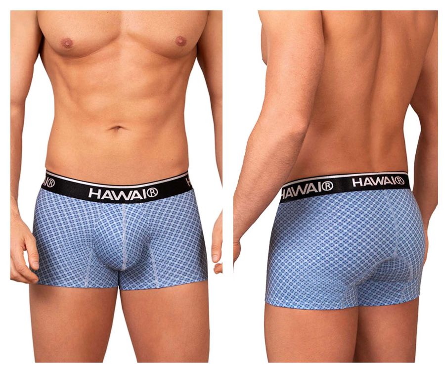 HAWAI 42421 Printed Trunks Blue