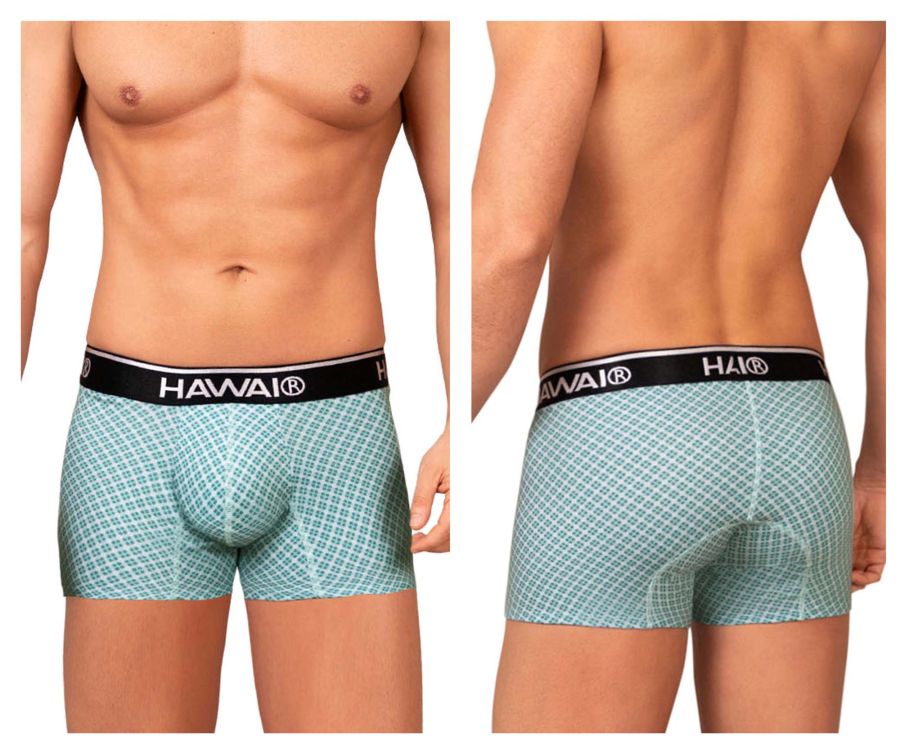 HAWAI 42421 Printed Trunks Green