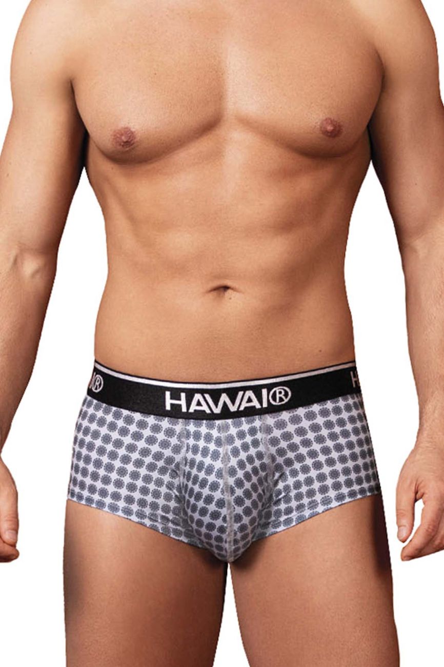 HAWAI 42430 Printed Briefs Grey