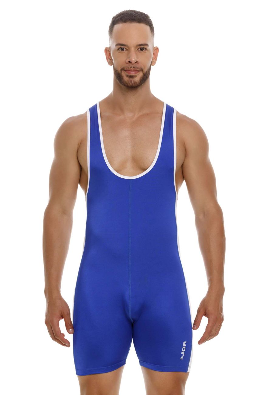 JOR 2133 Fighter Bodysuit Royal