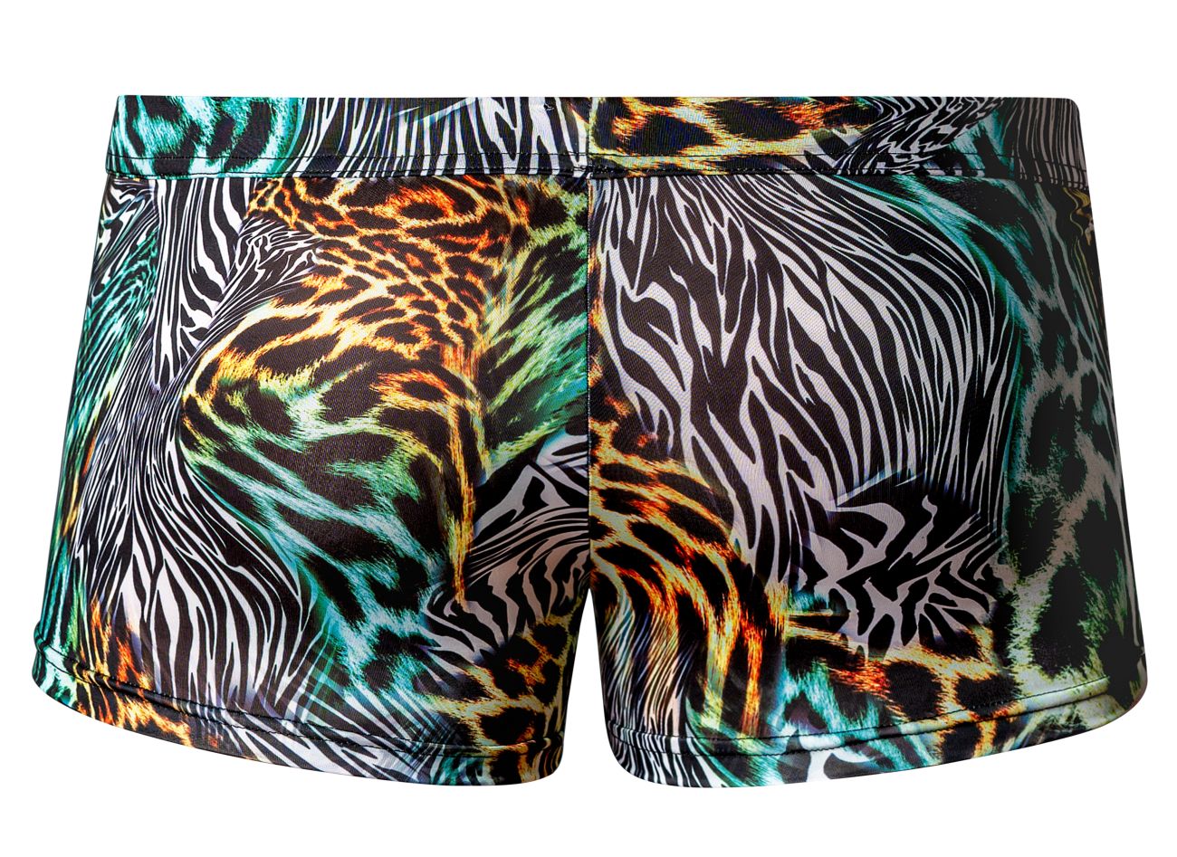 Male Power 143-295 Go Wild Uplift Mini Short Multi Animal