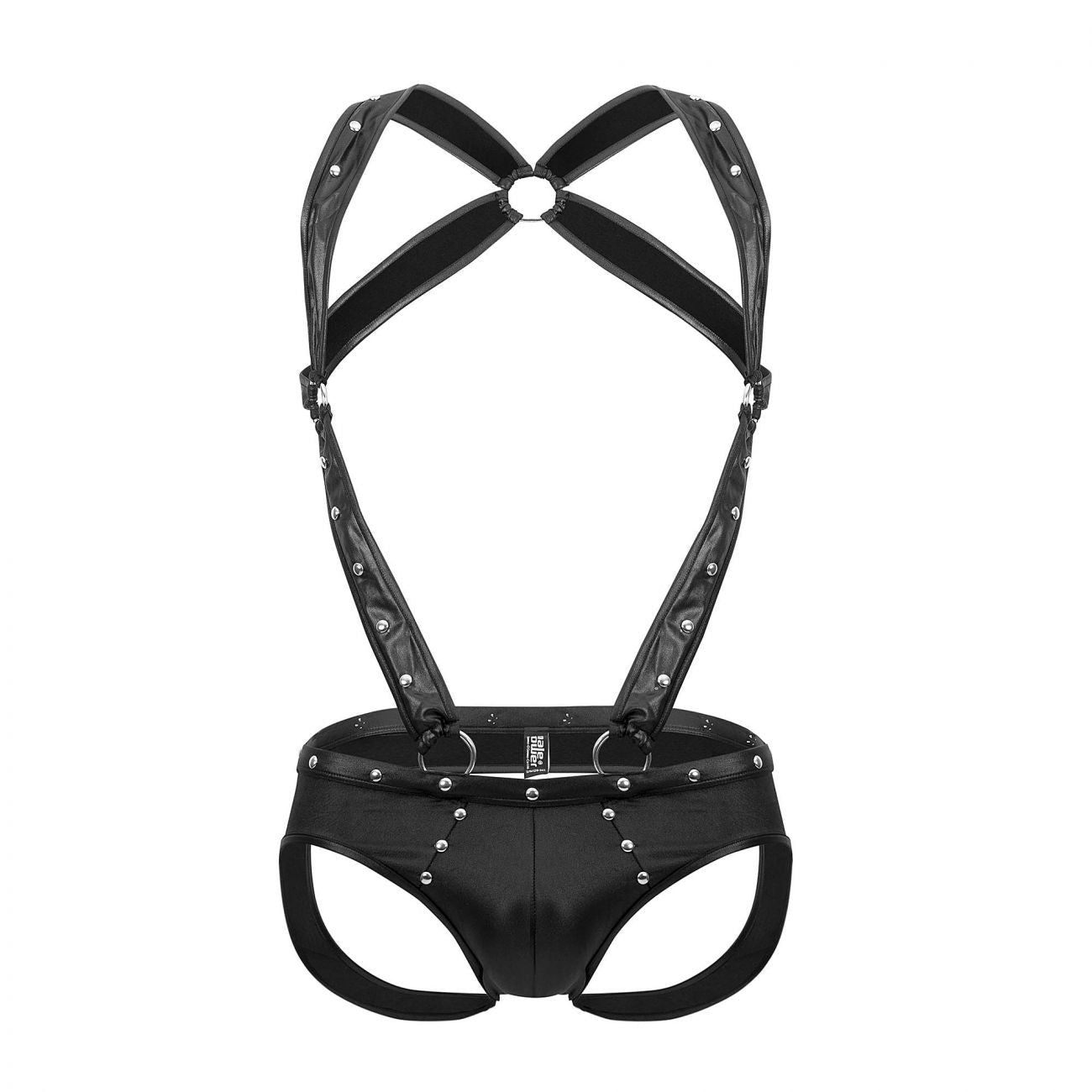 Male Power PAK-154 Fetish Uranus Jockstrap Black