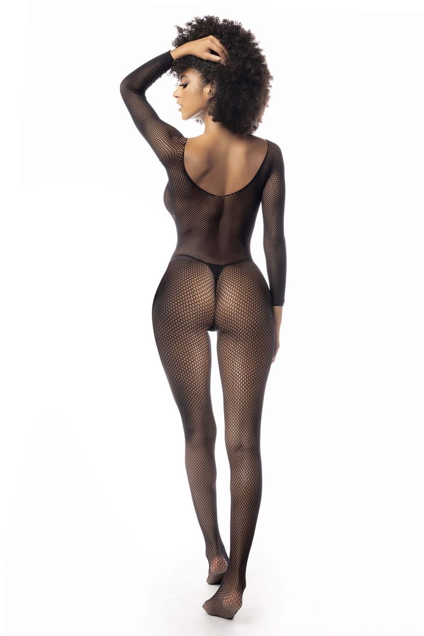 Mapale 1102 Long Sleeved Fishnet Bodystocking