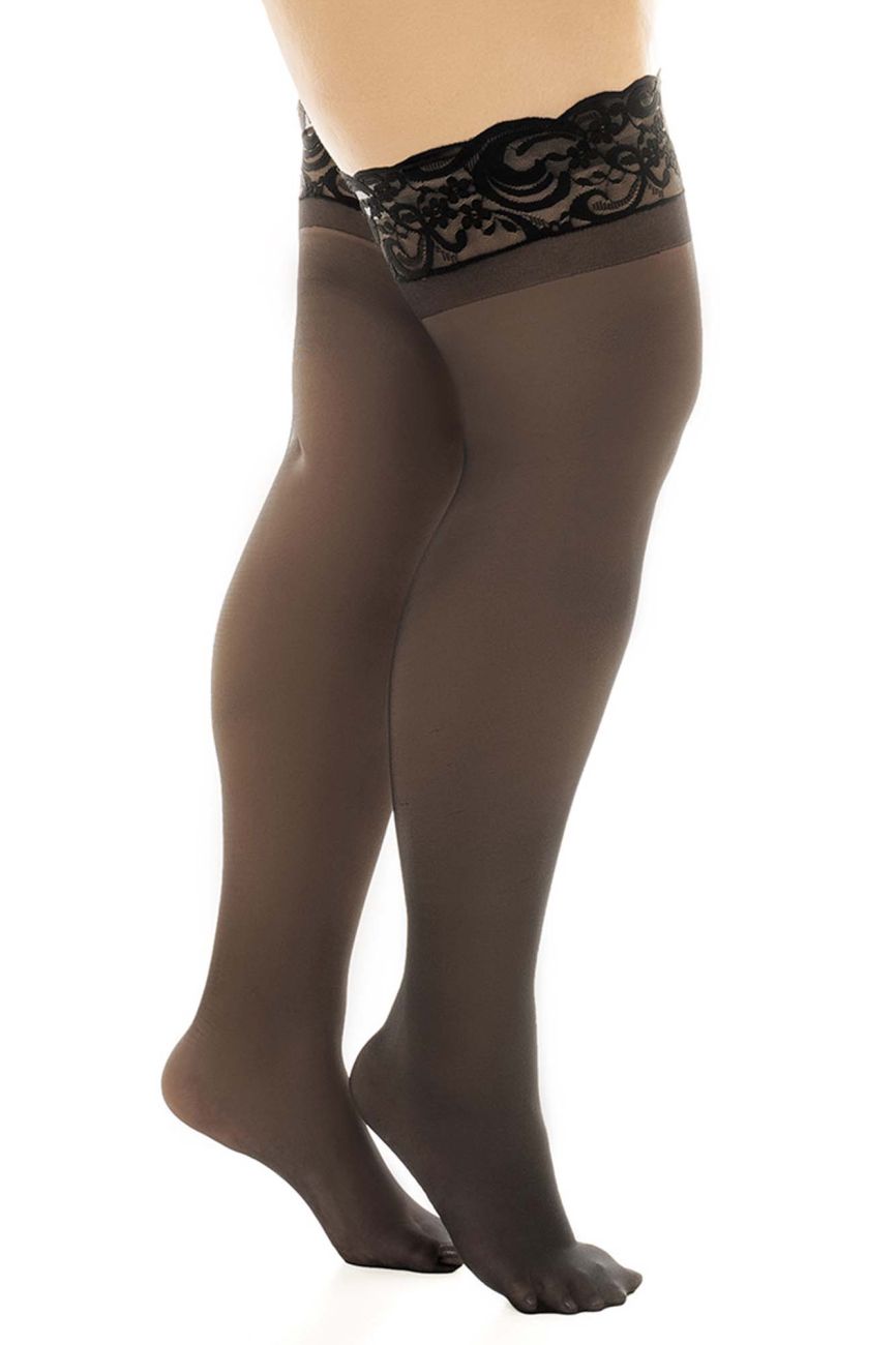 Mapale 1108X Sheer Thigh Highs with Stay Up