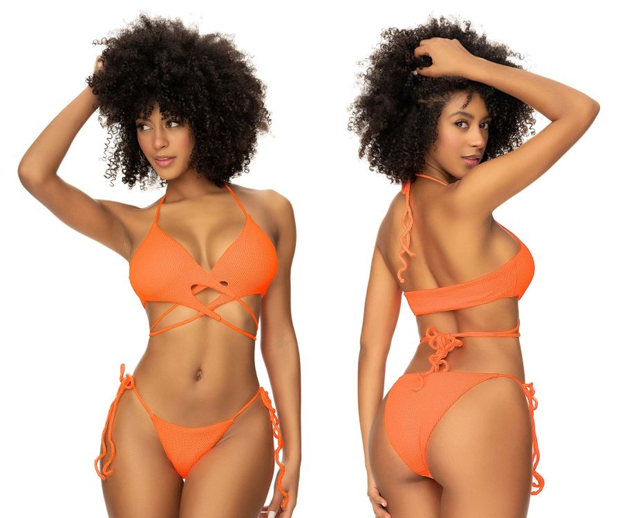 Mapale 67058 Ribbed Two Piece Swimsuit