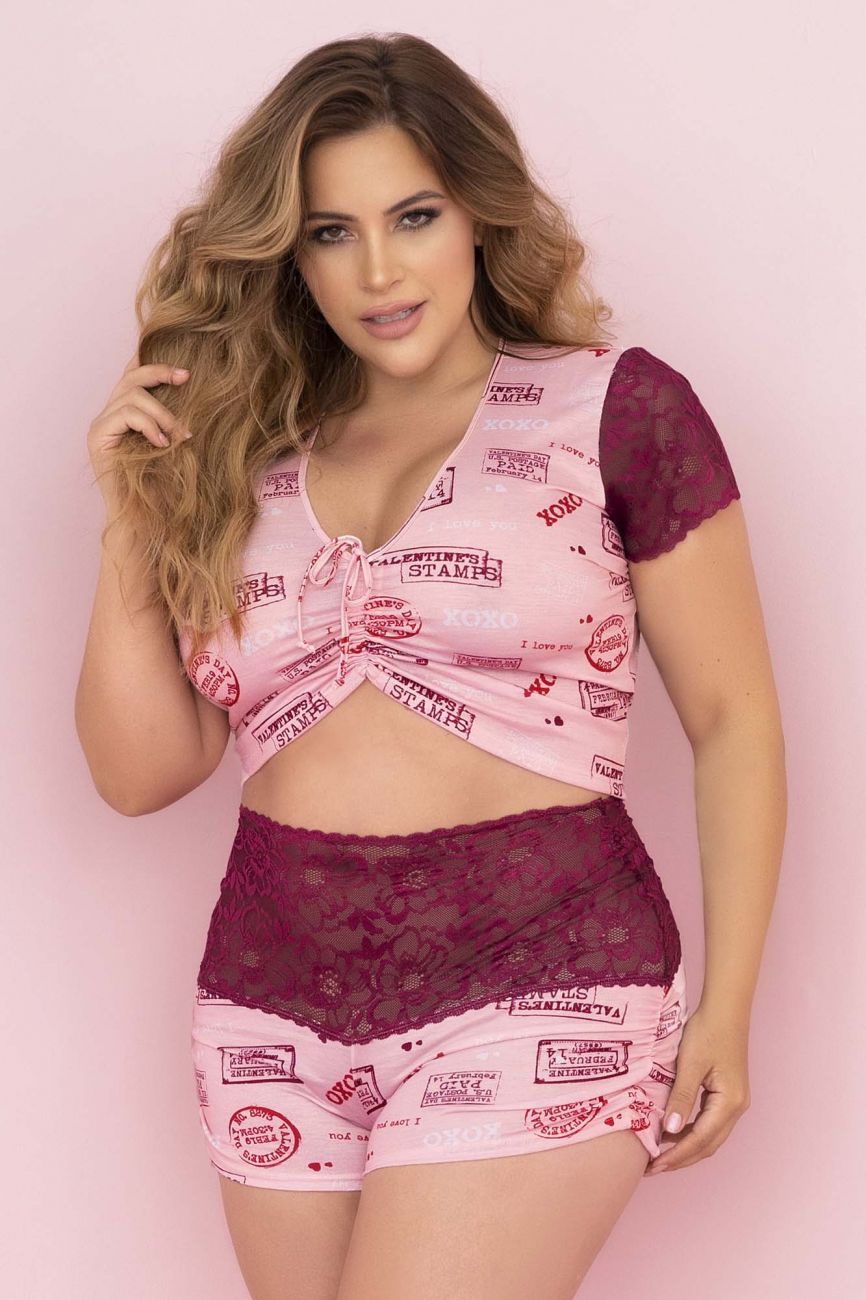 Mapale 7414X Two Piece Pajama Set