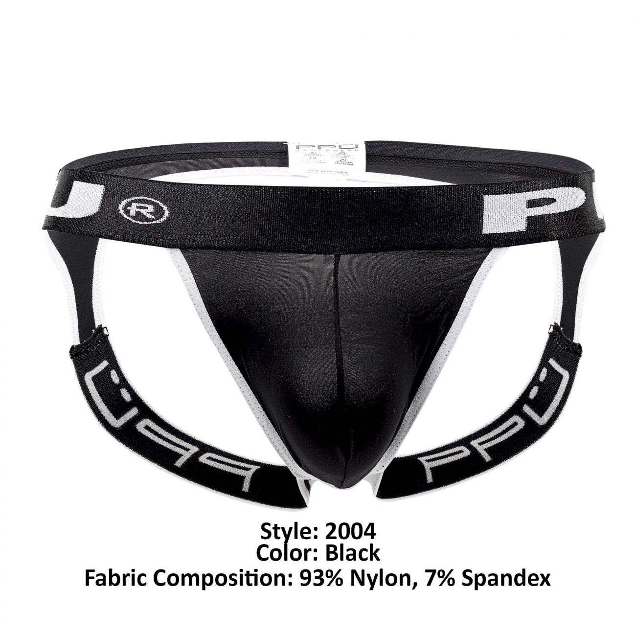 PPU 2004 Jockstrap Black