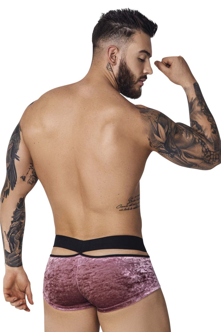 Pikante 1096 Clandestine Velvet Trunks Pink