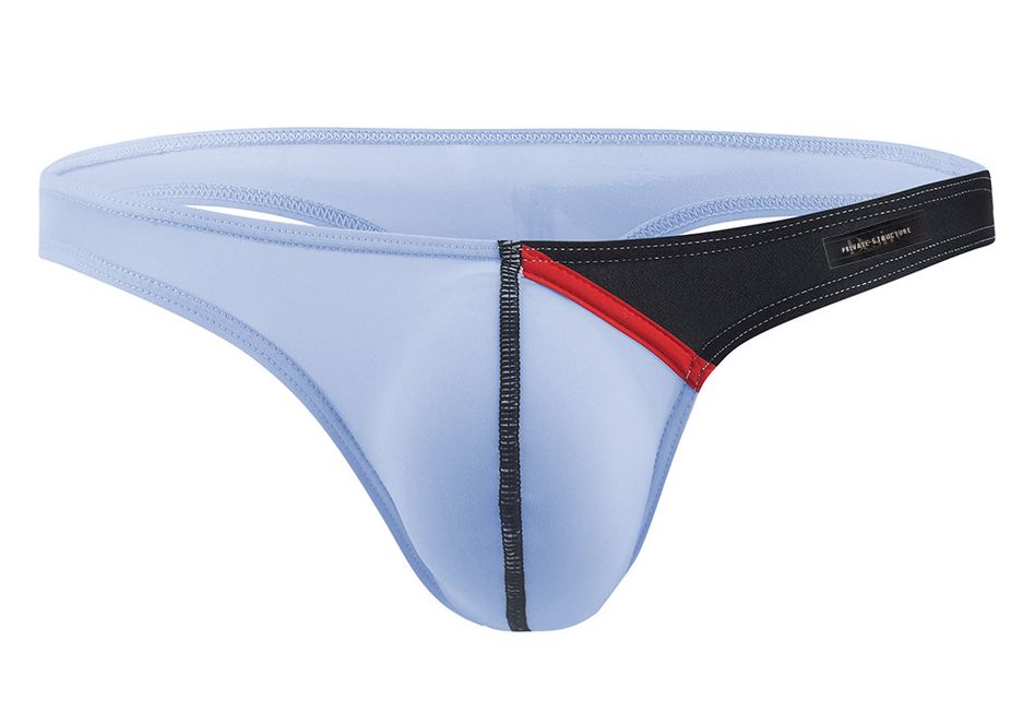 Private Structure DGUY4025 Desire Glaze G-String Blue