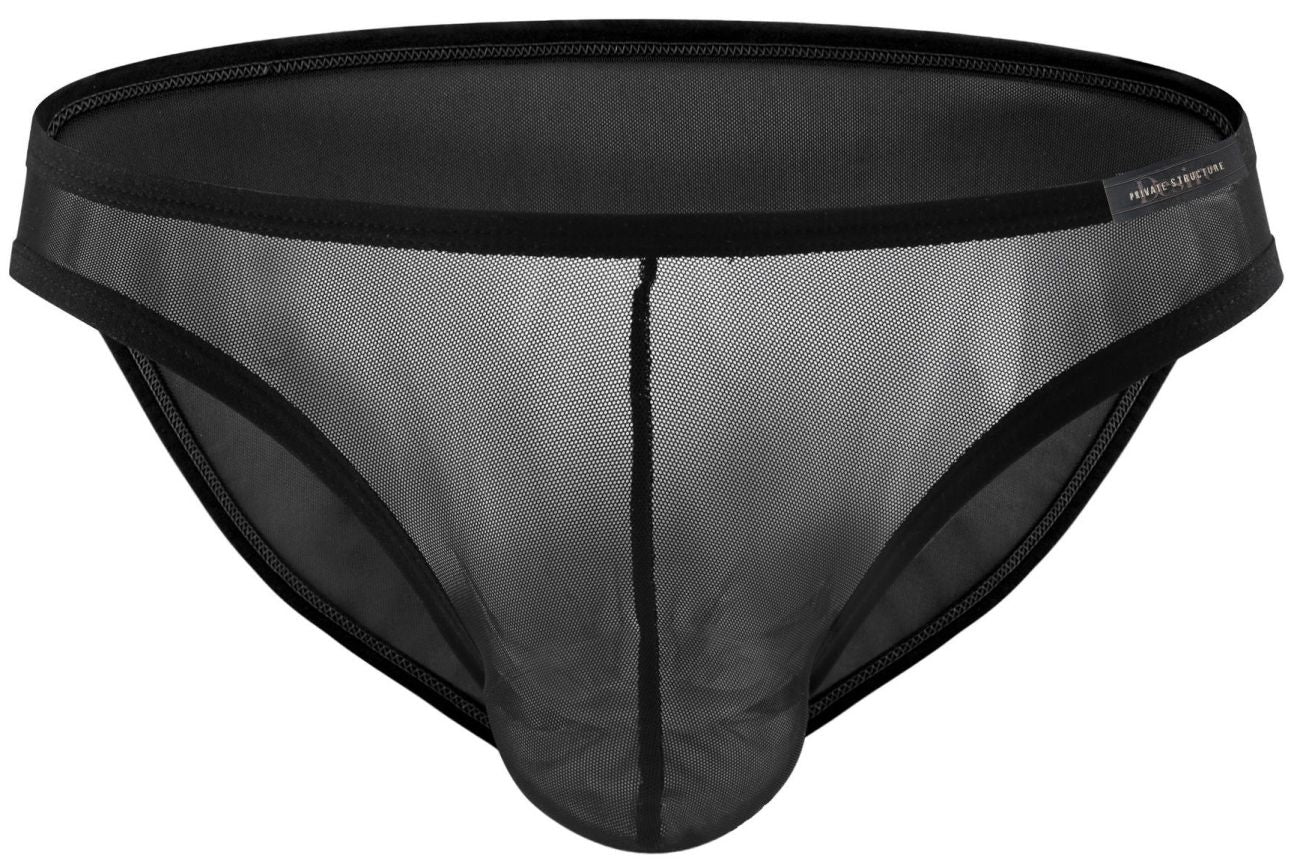 Private Structure DIAMU3455BT Desire Intima Low Rise Bikini Black