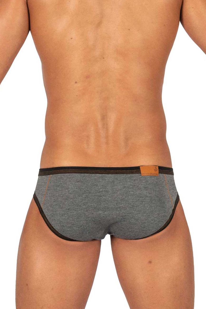 Private Structure LCUT4358 Barn Boy Low Rise Mini Brief Stone Gray