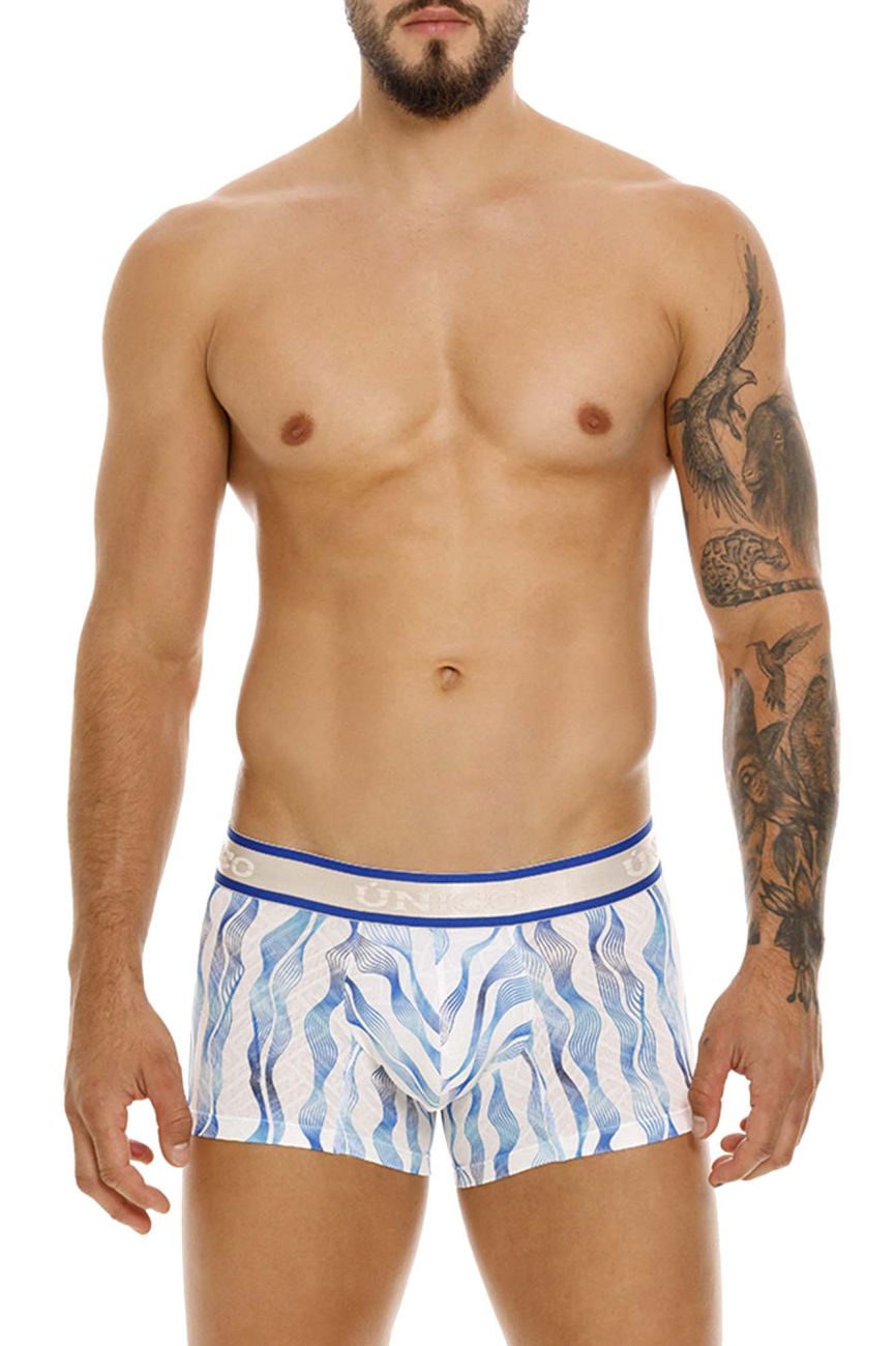 Unico 24100100116 Pomposo Trunks White Multi Coloured