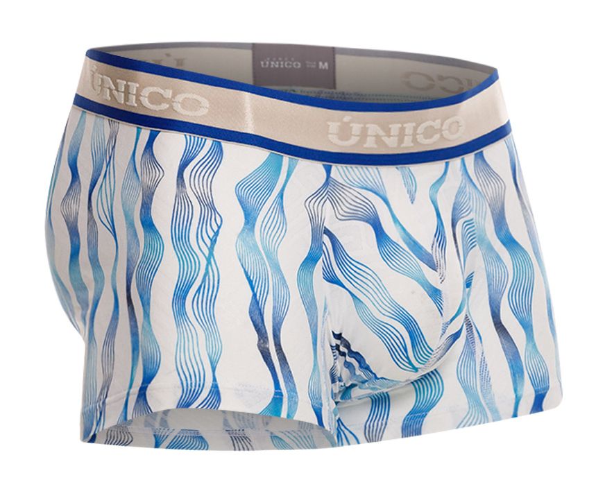 Unico 24100100116 Pomposo Trunks White Multi Coloured