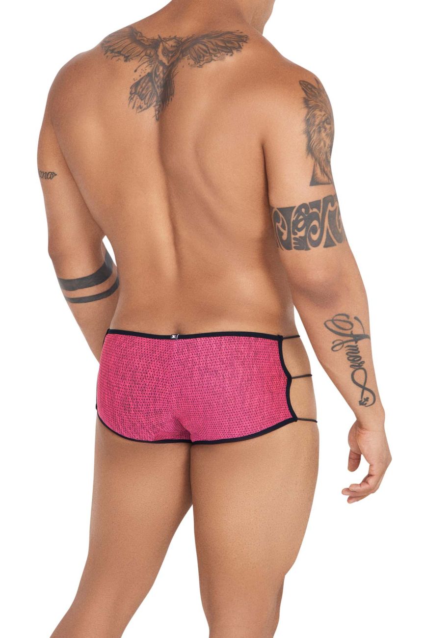 Xtremen 91133 Trendy Mesh Briefs Fuchsia