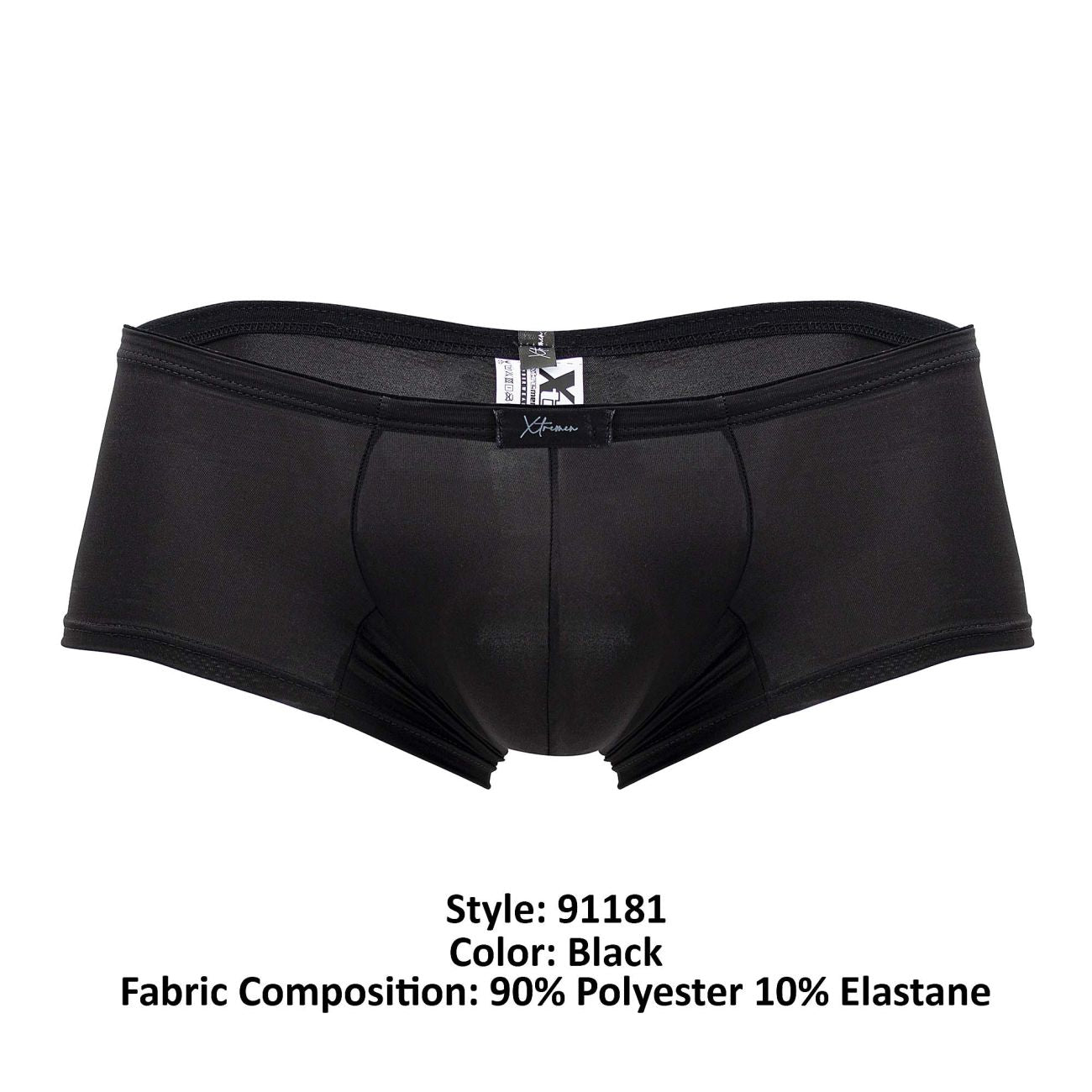 Xtremen 91181 Microfiber Trunks Black