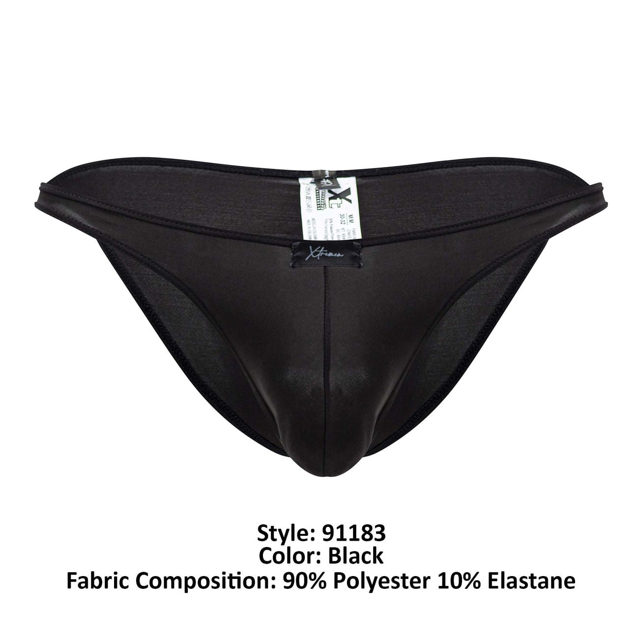 Xtremen 91183 Microfiber Bikini Black