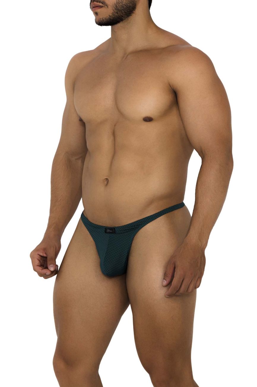 Xtremen 91185 Mesh Thongs Green