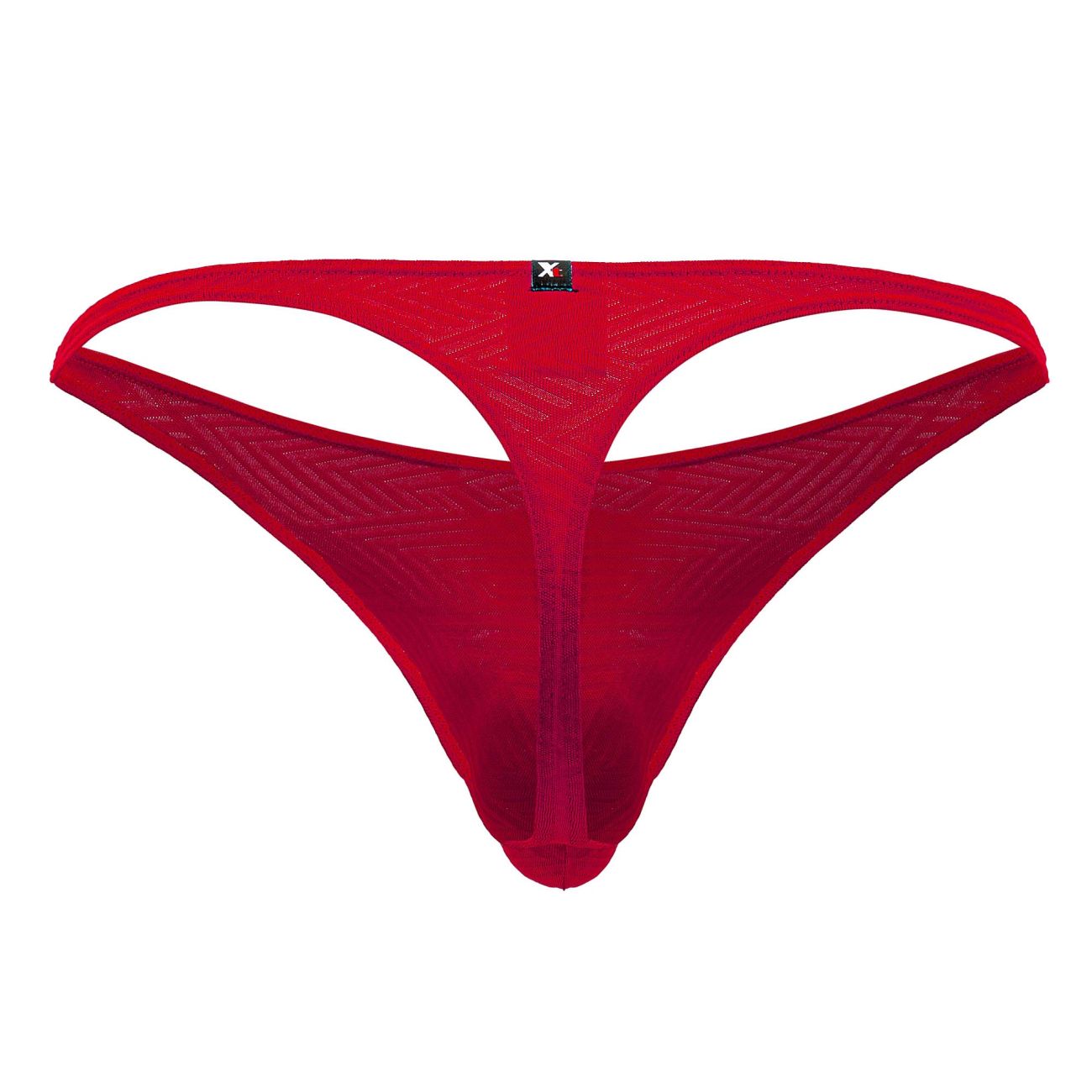 Xtremen 91191 Jacquard Thongs Red