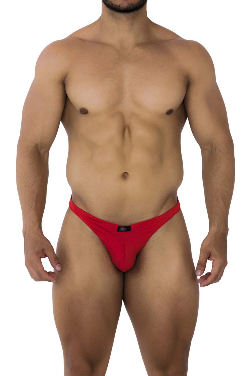 Xtremen 91192 Jacquard Bikini Red