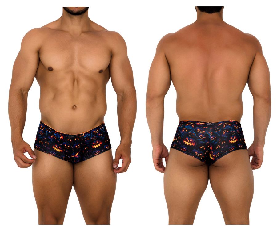 Xtremen 91193 Printed Trunks Halloween Pumpkins