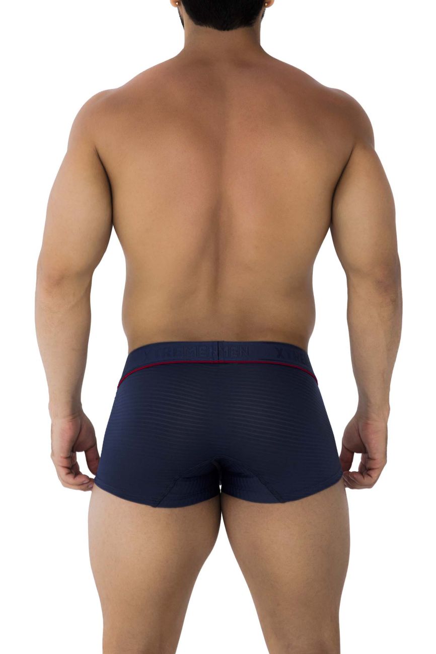 Xtremen 91196 Jacquard Trunks Dark Blue