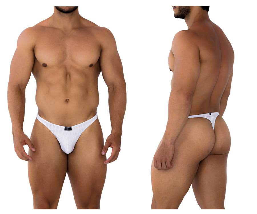 Xtremen 91198 Jacquard Thongs White